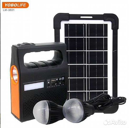 Фонарь уличный на солнечных батареях