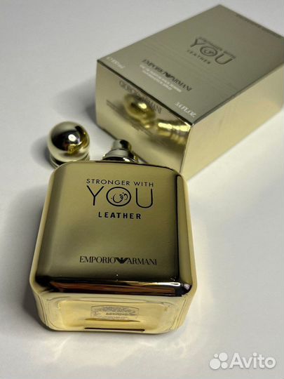 Духи Armani Stronger With You Leather