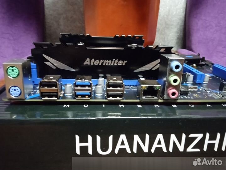 Комплект huananzhi x99-QD4+ Xeon E5-2640v3 + 16Gb