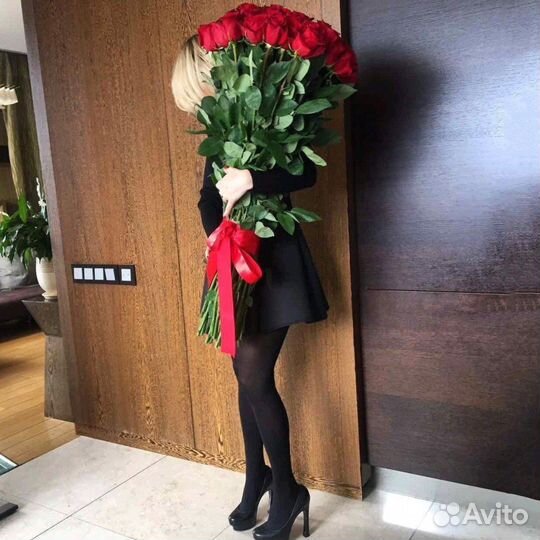 Букет гигантские розы