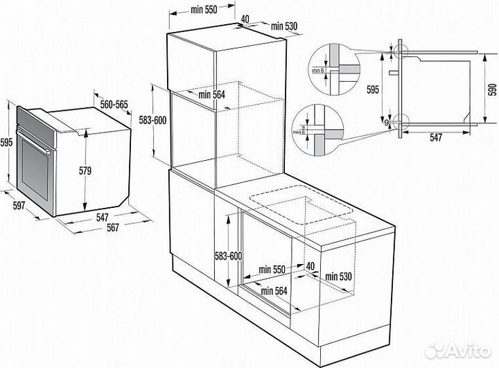 Духовой шкаф Gorenje GP 556X