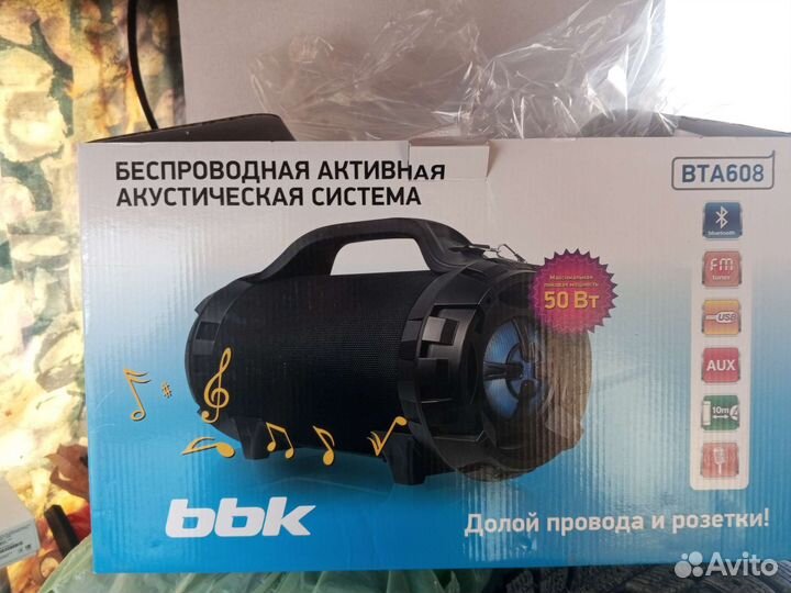 Блютуз колонка bbk BTA608