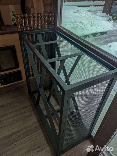 Дровник в стиле лофт