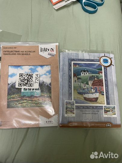 Наборы для вышивания новые