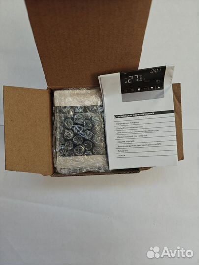 Сенсорный программируемый терморегулятор с Wi-Fi