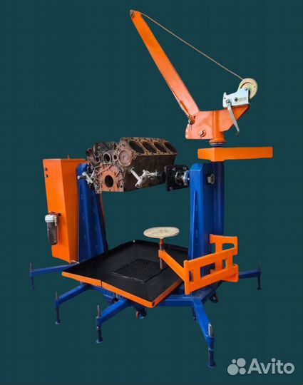 Кантователь двигателя