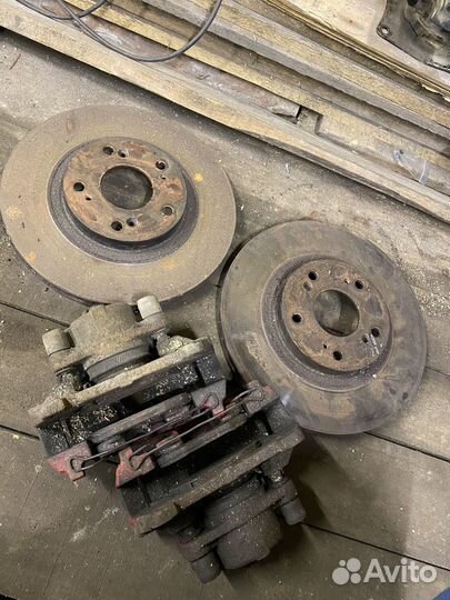 Тормоза honda accord 7