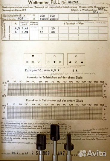 Ваттметр, Wattmetr PsLL