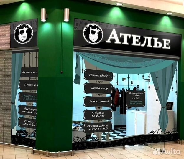 Внутренние интерьерные рекламные формы. Все виды