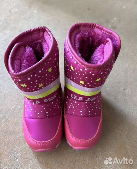 Детские демисезоные сапожки