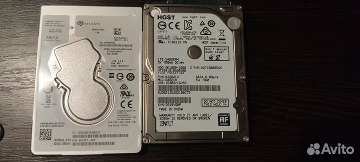 Hdd 1 tb 2 штуки