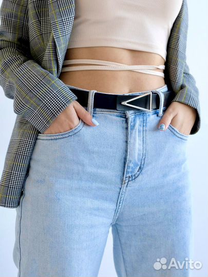 Ремень женский кожаный