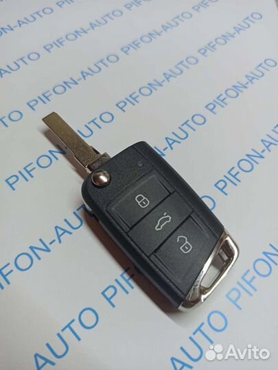 Ключ зажигания Skoda Octavia a7
