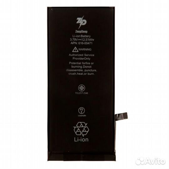 Аккумулятор ZeepDeep для iPhone Xr +12 увеличенной