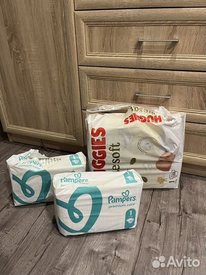 Памперсы фирмы Haggies elite soft