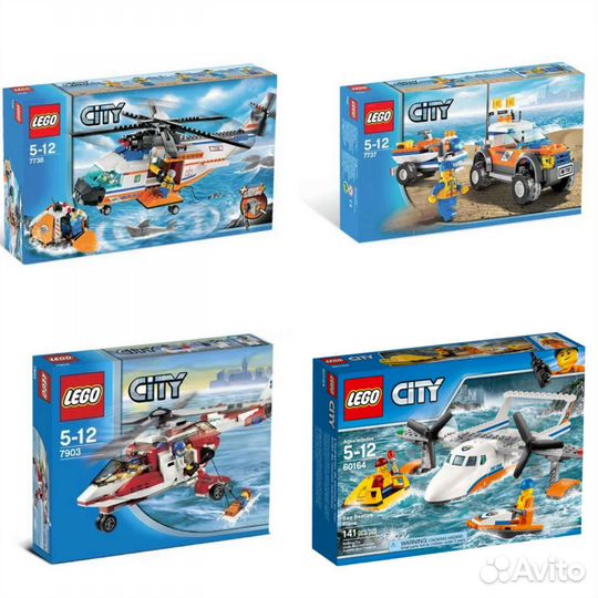 Lego City спасатели. Цены от