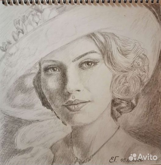 Портрет по фото, картина на заказ