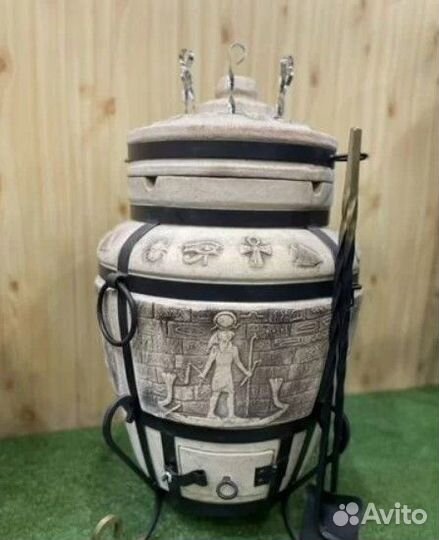 Тандыр Фараон из шамотной глины эко