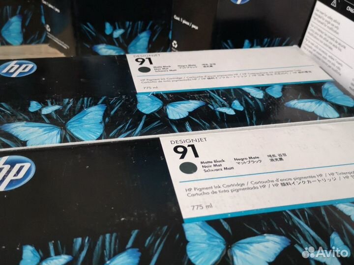Картридж hp 91 Matte Black