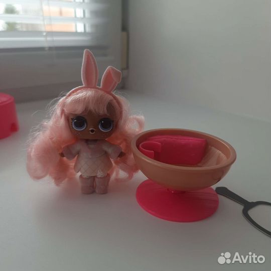 Кукла лол с волосами