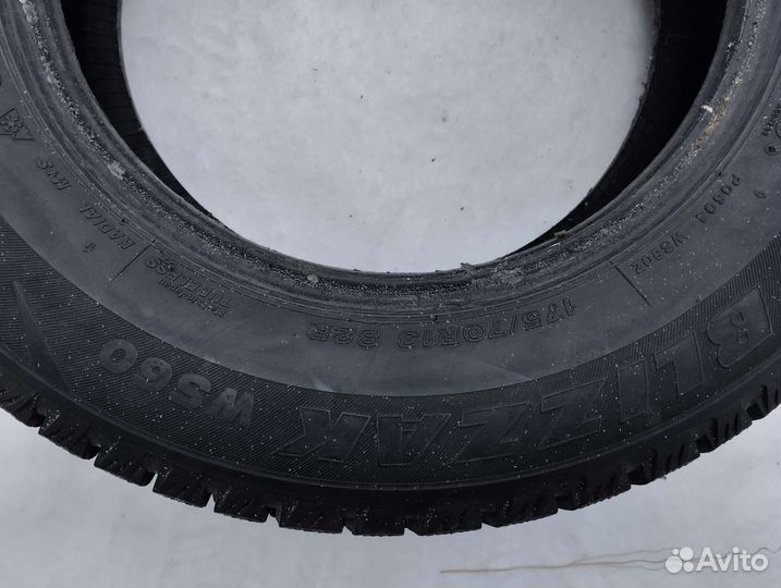 Bridgestone Blizzak WS-60 175/70 R13 82R