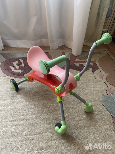 Беговел попрыгунчик кузнечик