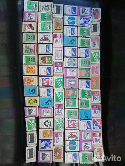 Спички СССР в деревянном коробке