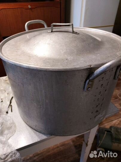 Кастрюля алюминиевая 40 литров