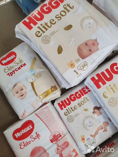 Huggies elite soft 1.2.3.4.5.6