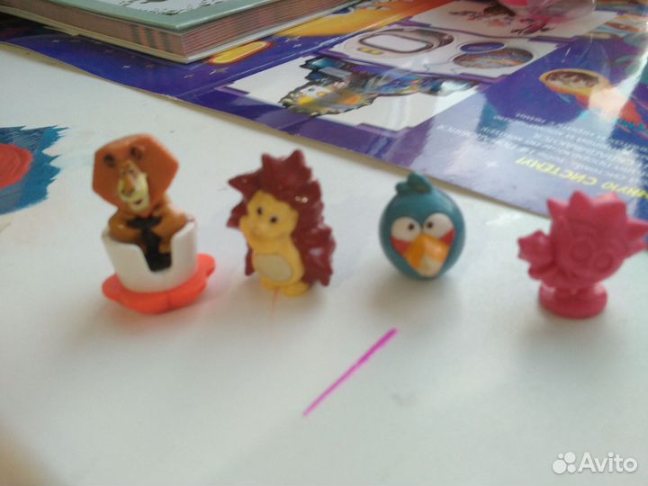 Старые игрушки из киндера