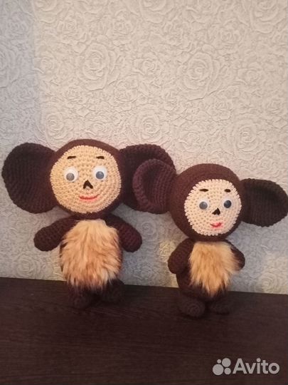 Чебурашки вязаные