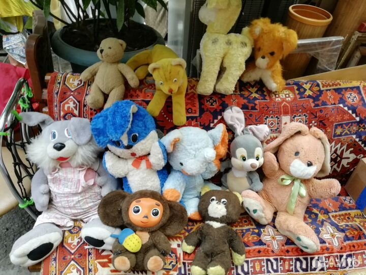 Игрушки мягкие СССР Цена за всех