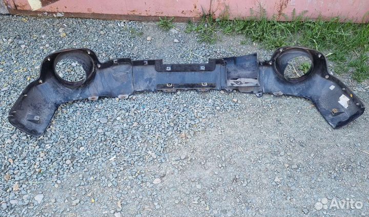 Губа на передний бампер