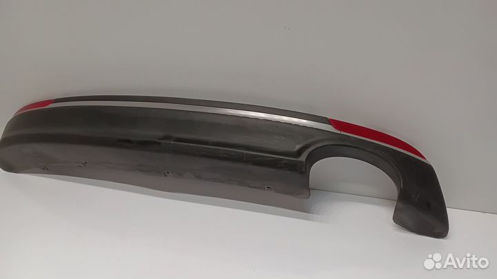 Kia Optima 15-18 юбка бампера заднего