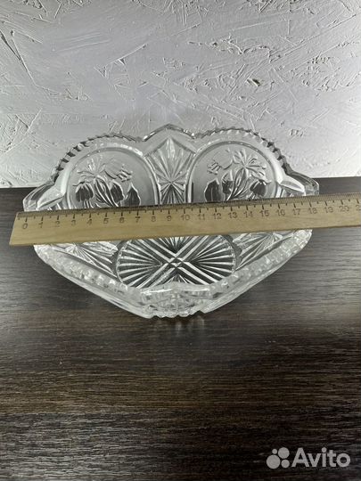 Хрустальная салатница