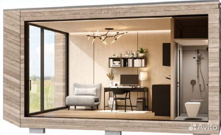 Модульная гостиница для самостоятельной сборки