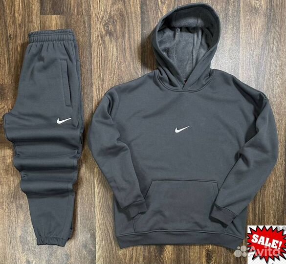 Флисовый спортивный костюм nike