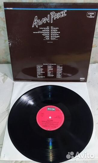 Alan Price Profile 1980 Germany Ориг LP