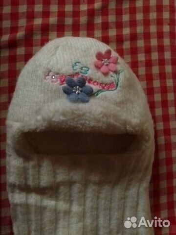 Шапка шлем на девочку