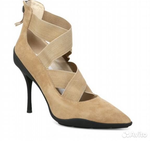 Туфли из замши