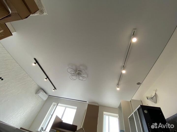 Натяжные потолки Капельница