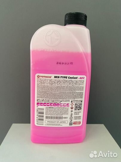 Totachi Mix-Type Coolant Антифриз Розовый
