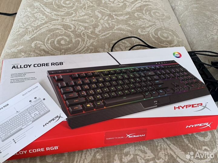 Игровая клавиатура HyperX Alloy Core RGB