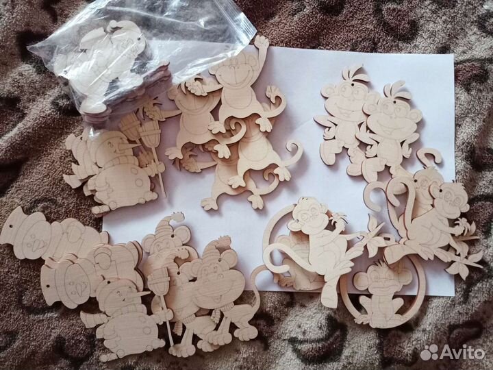 Заготовки деревянные