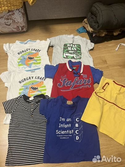 Пакет вещей для мальчика 86 92