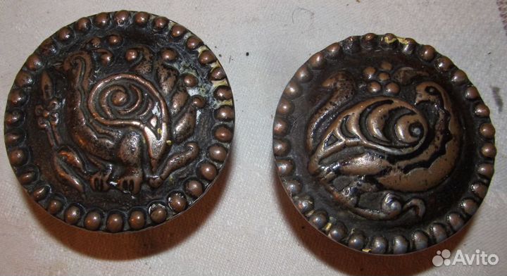 Ручки дверные, межкомнатные, СССР, винтаж