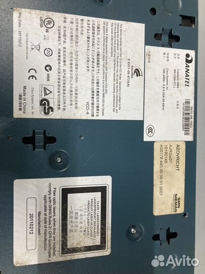Коммутатор Cisco Catalyst WS-C2960-8TC-L