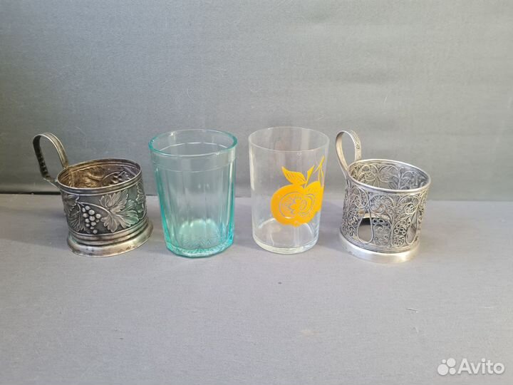 Подстаканник мельхиор