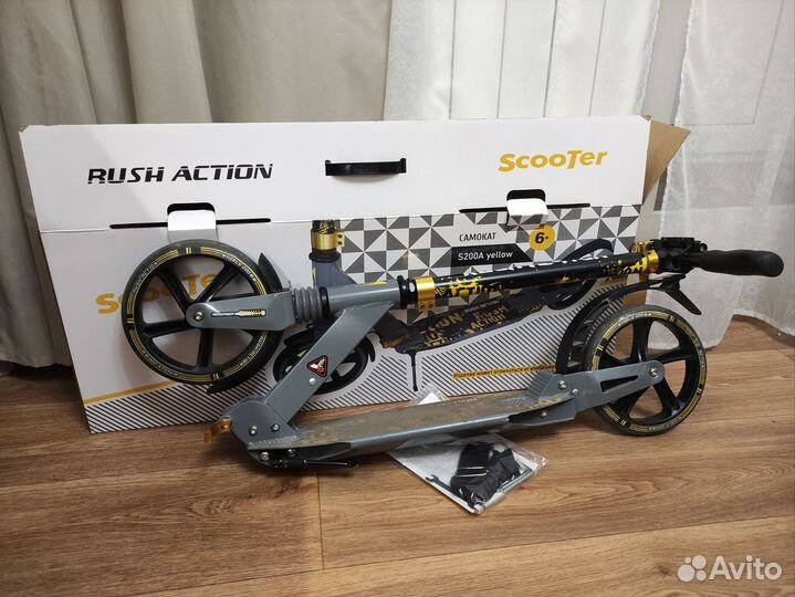 Самокат Rush Action S200A