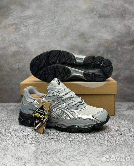 Кроссовки Asics Gel NYC Metallic Gore Tex Grey